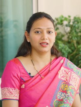 Archana M., a home gardener providing a testimonial.