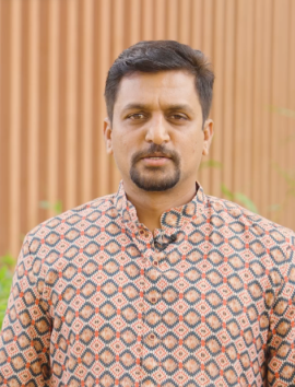 Pankaj C., a home gardener providing a testimonial.